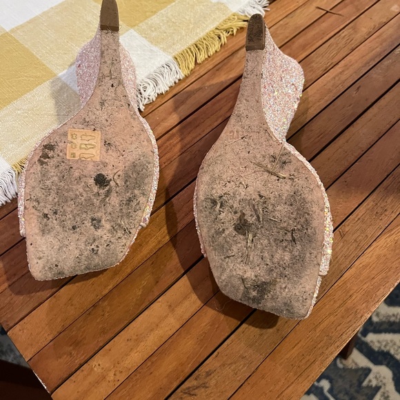 Anthropologie peep toe heels - Picture 2 of 6